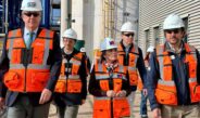 Subsecretario y Seremi MOP visitan planta desalinizadora de Aguas Pacífico en Puchuncaví