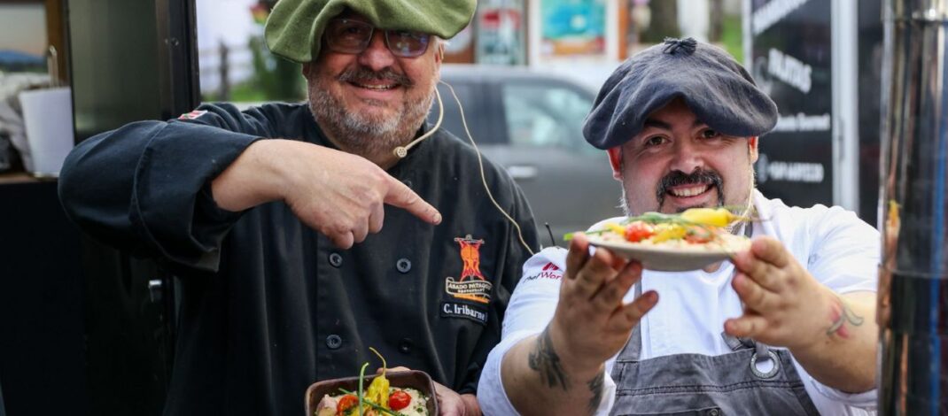 La «Cazuela Móvil» sumó cocina en vivo a Ranco Diseño Invierno 2026 con Eduino Winkler y Carlos Iribarne